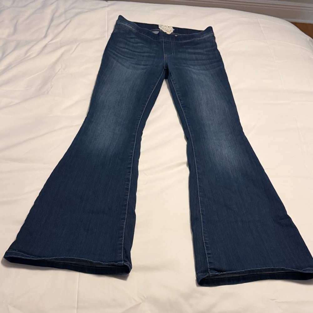 Altar'd State Dark Blue Boot Cut Jeans small